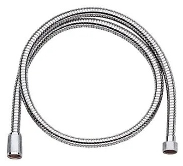 Шланг для душа Grohe металлическая оплетка, 1250 см, подключение 1/2x1/2