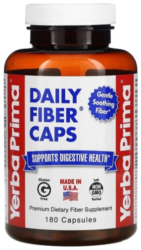 Yerba Prima Daily Fiber Caps капсулы 180 шт