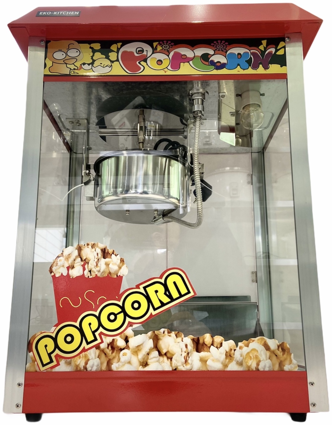 Попкорница EKO-KITCHEN APB-01 красный