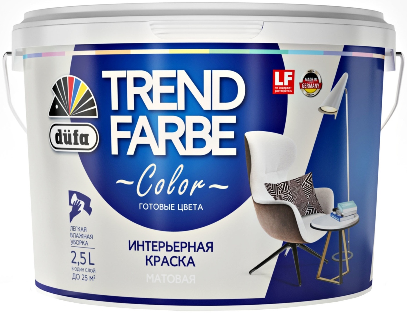 Краска dufa trend farbe