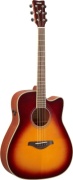 Гитара акустическая Yamaha FGC-TA BROWN SUNBURST коричневый