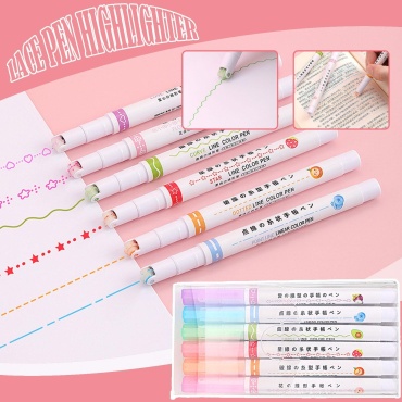 Linear color pen 6 цветов