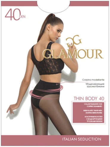 Колготки GLAMOUR капучино