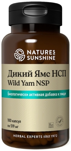 NSP Wild Yam Дикий ямс капсулы 100 шт