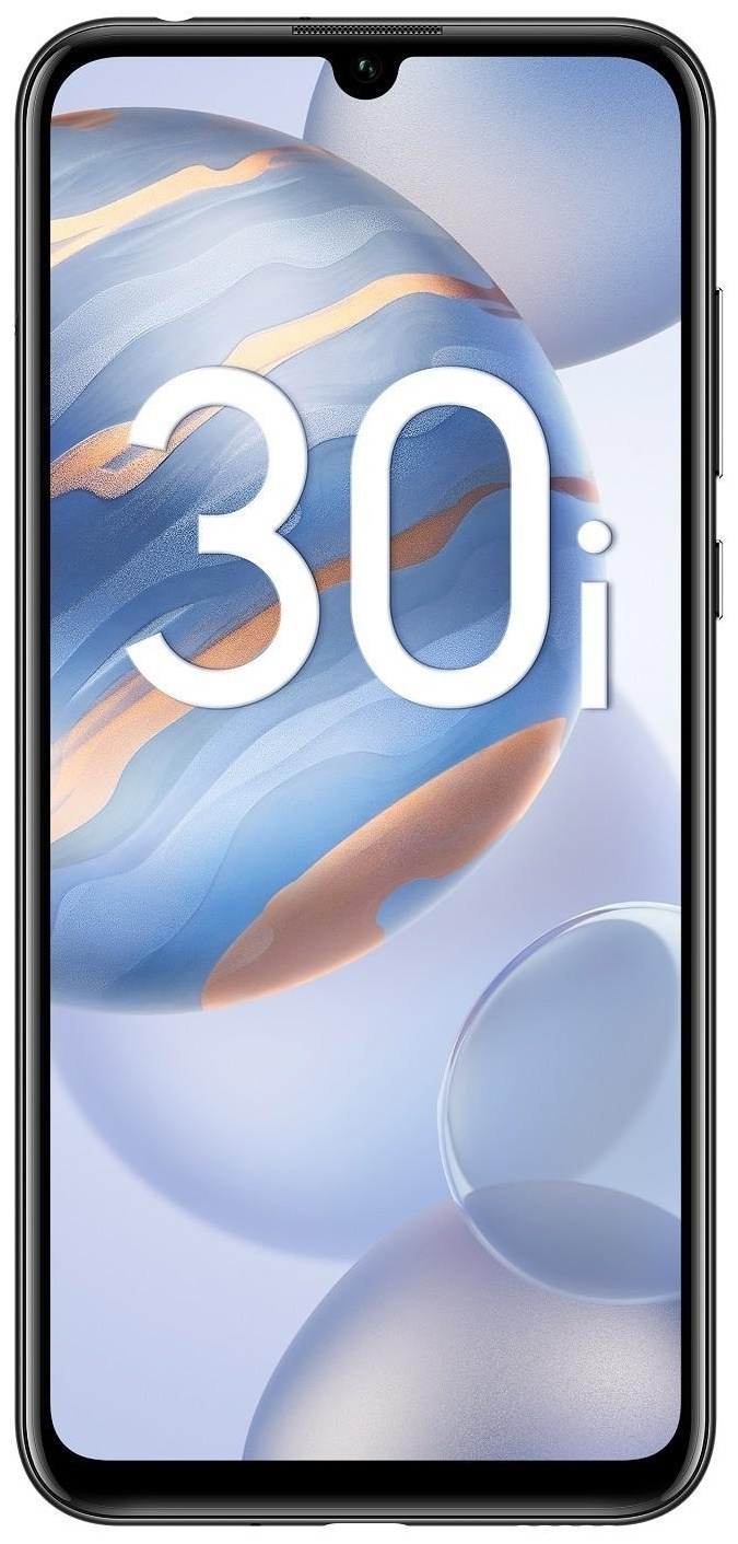 Купить Смартфон Honor 30i 4/128GB NFC чёрный в Алматы – Магазин на Kaspi.kz