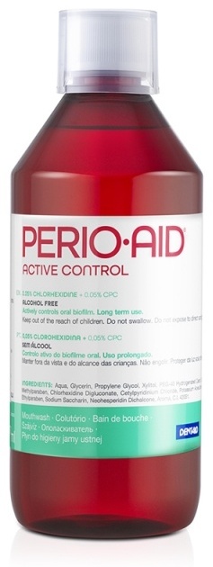 Perioaid Active control ополаскиватель мятный 500 мл