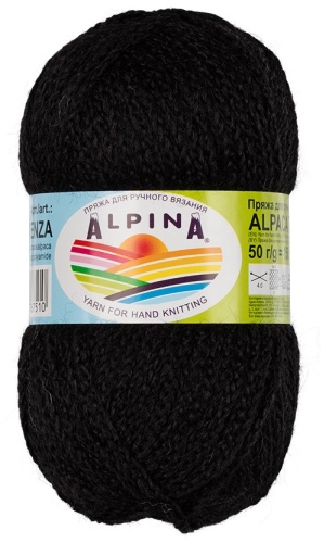 Моток Alpina ALPACATRENZA02 черный 150 м 50 г