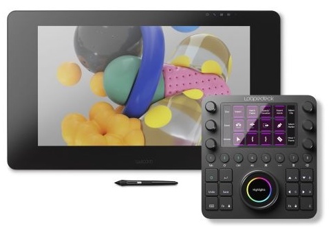 Купить Графический планшет Wacom Cintiq Pro 24 with Loupedeck CT в ...
