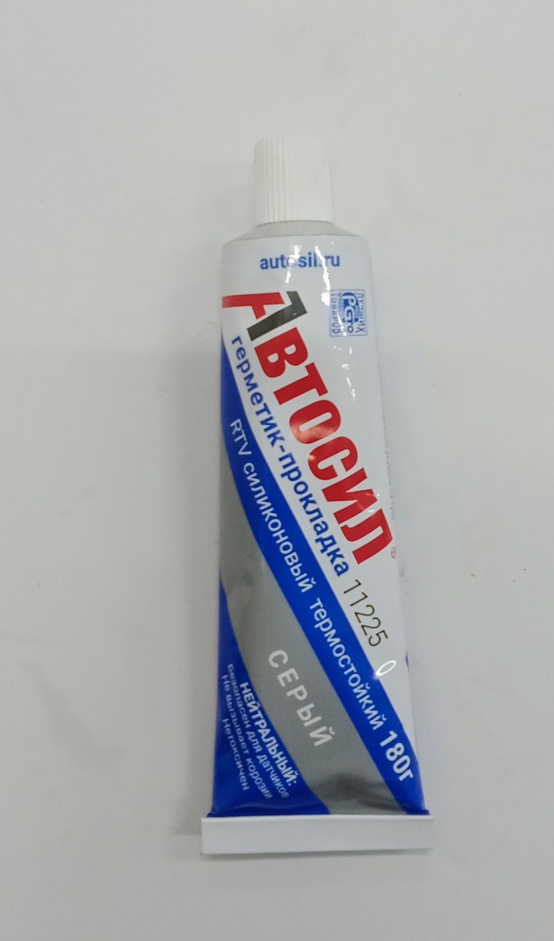 Герметик 000522autosil 180 мл серый
