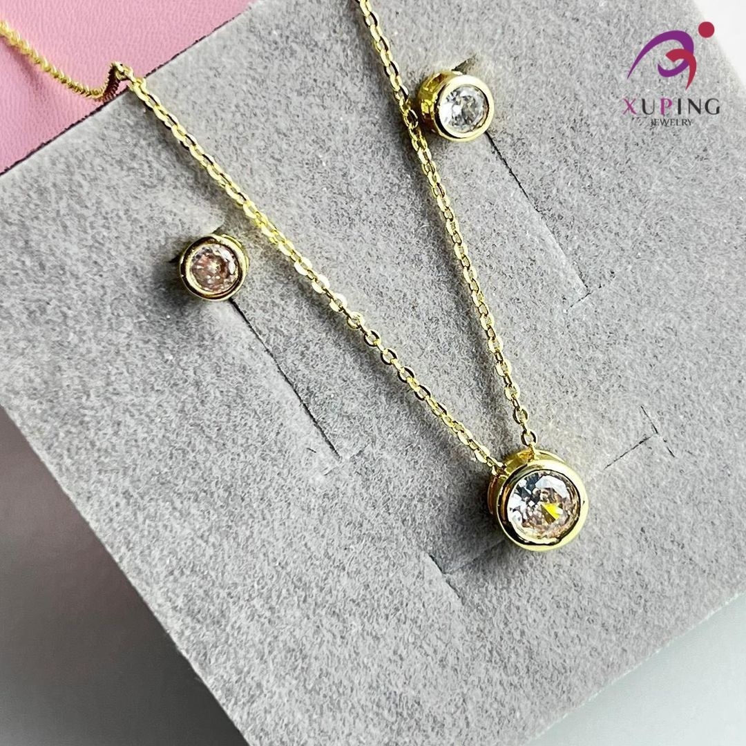 Xuping Jewelry медицинская сталь, фианит