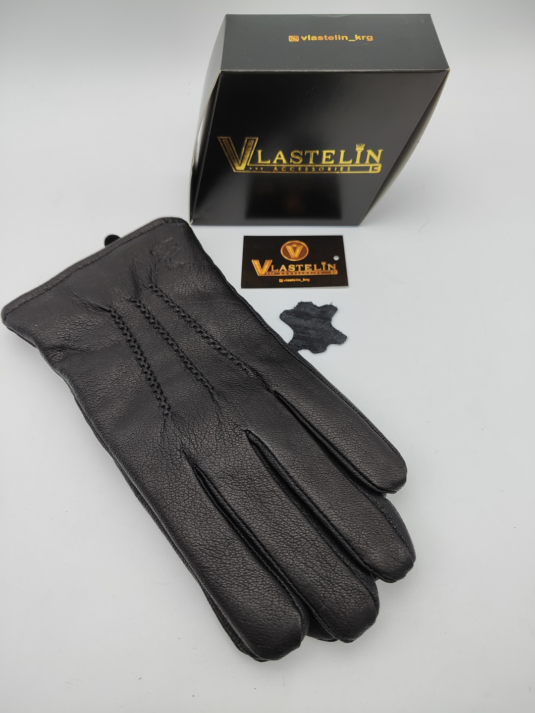 Перчатки Vlastelin размер 13 черный