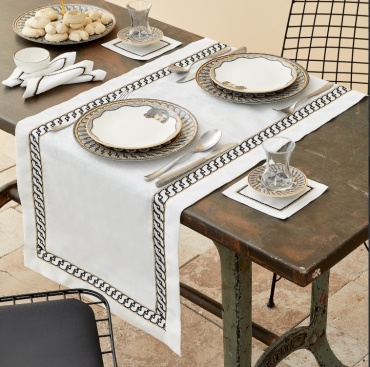 Дорожка на стол Karaca Home 140x40 см, полиэстер, 7 шт