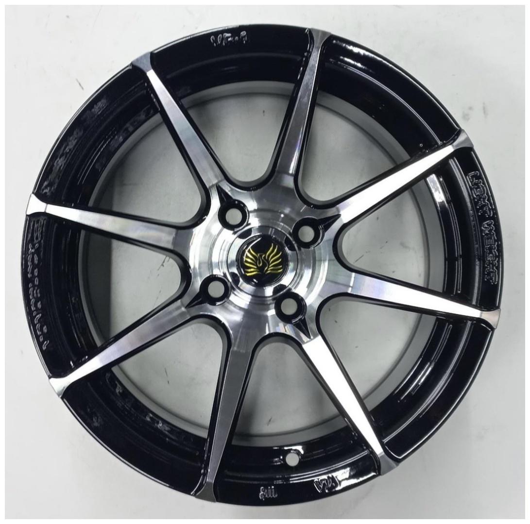 SSM 560 6.5x15/4x100 D67.1 ET35 черный, серебристый