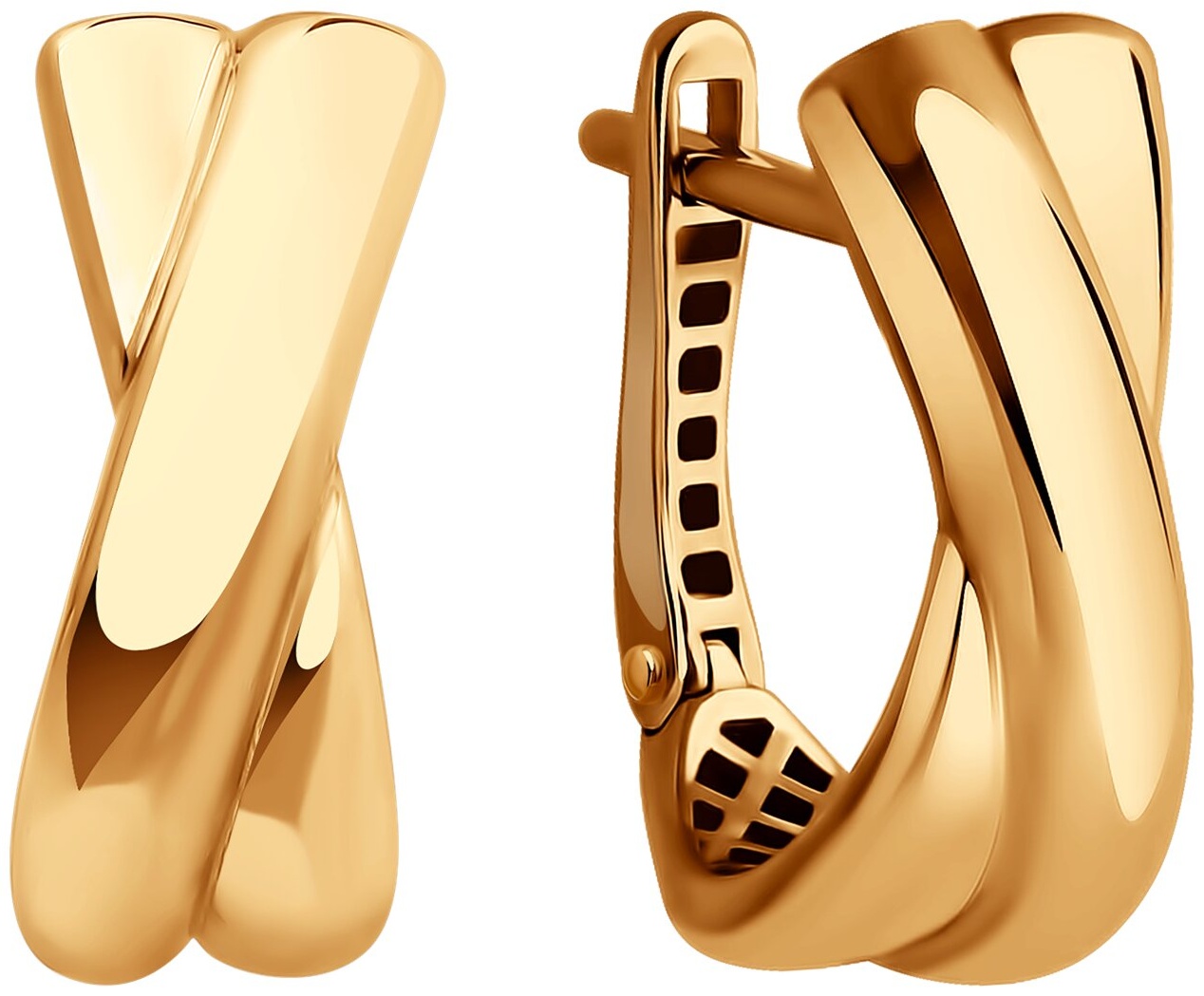 Купить Серьги SOKOLOV 0200292 вес 3.07 г золото, без вставок в Алматы ...