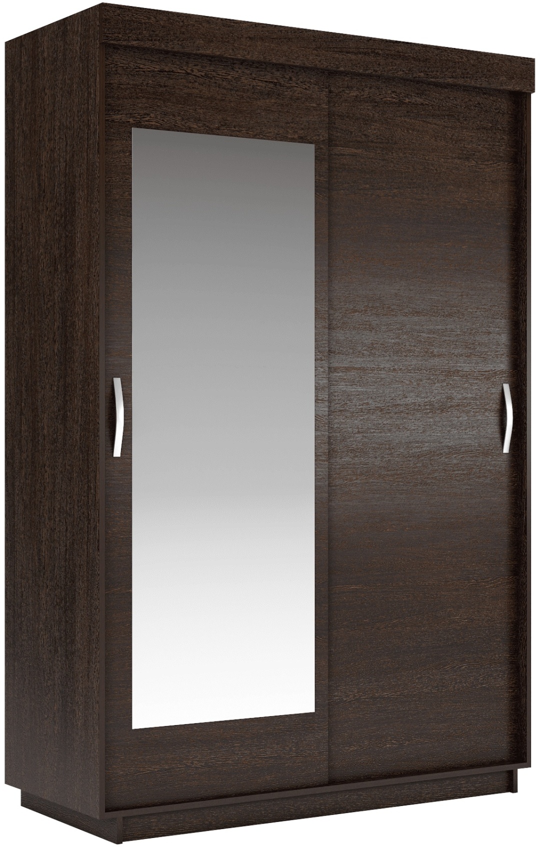 Купить Шкаф-купе Мебель Азии Lite 100 2, 100x212х59.5 см, темно ...