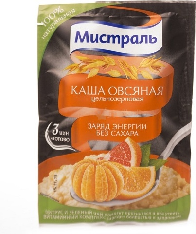 Мистраль Овсяная Заряд энергии 40 г