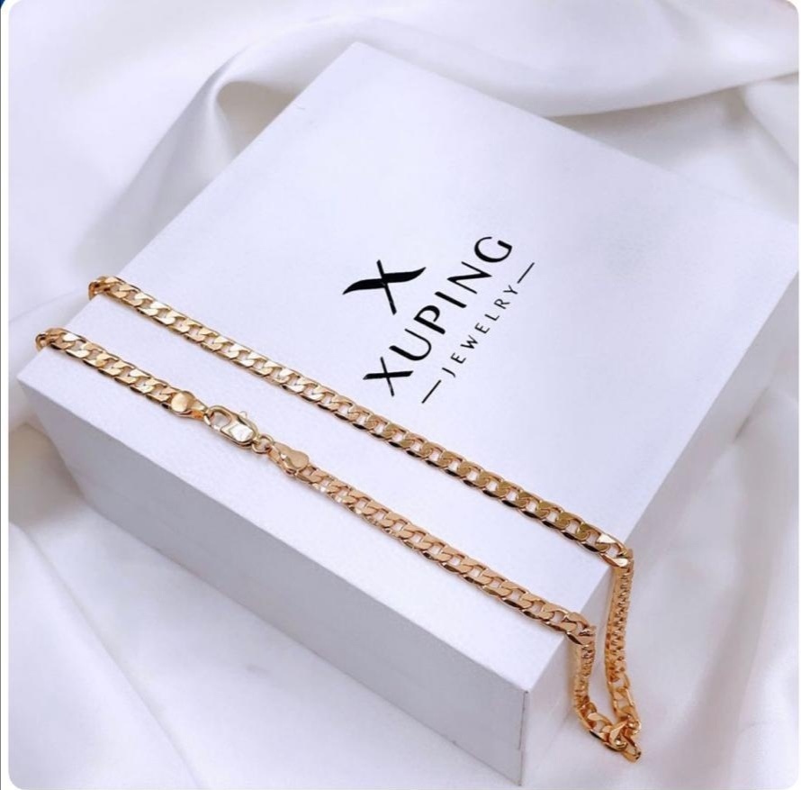 Цепь Xuping Jewelry длина 50 см бижутерный сплав без вставок