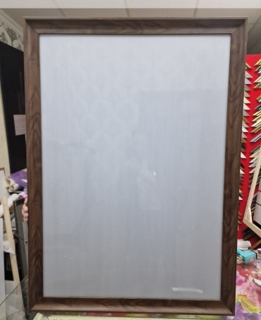 Рамка квадратная 20x20 см Pechatnikastana, дерево, пластик, картон, акрил