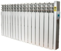 Парокапельный обогреватель НПК СТРАЖ 16 секций белый