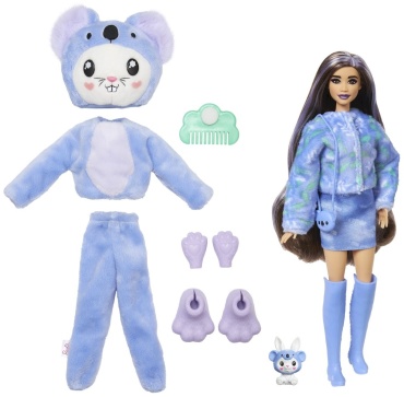 Кукла-модель Barbie Cutie Reveal. Игровой набор Кролик в Коале 27 см