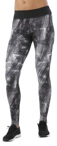 Тайтсы Asics серый