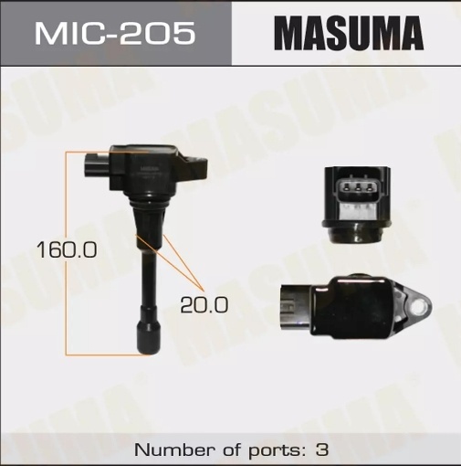Катушка зажигания MASUMA MIC205