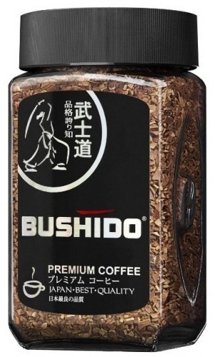Кофе растворимый BUSHIDO Black Katana сублимированный 100 г