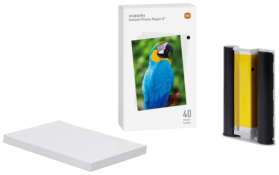 Купить Xiaomi Instant Photo Paper 6"/SD20 бумага, A6, 40 листов ...
