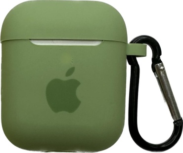 Чехол для Apple AirPods, AirPods 2 зеленый