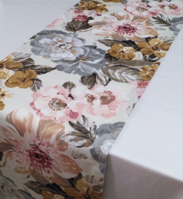 Дорожка на стол With love A.B. 150x45 см, хлопок, 1 шт
