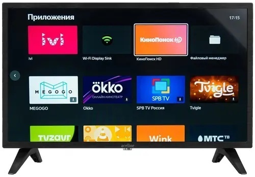 Купить Телевизор Aceline 24HHY1 черный в Алматы – Магазин на Kaspi.kz