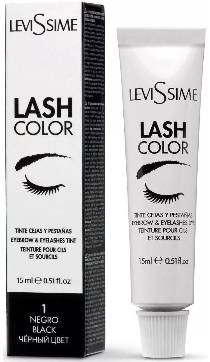 LEVISSIME Lash Color краска №1 Negro Black 15