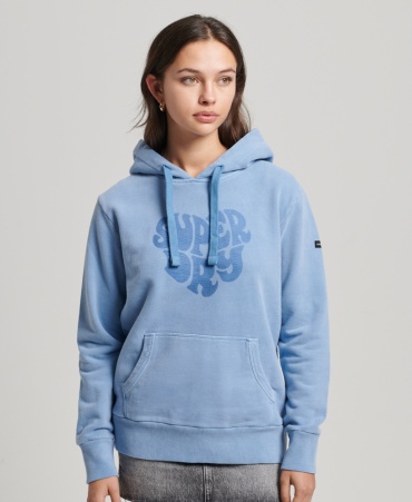 Худи Superdry голубой