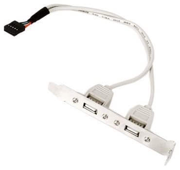 Кабель Cablexpert USB 2.0 A - USB 2.0 A 0.25 м CCUSBRECEPTACLE