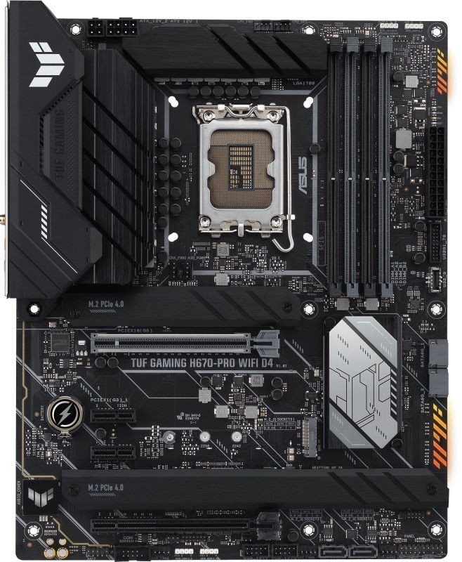 Материнская плата ASUS TUF GAMING H670-PRO WIFI D4