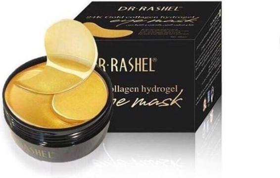 Патчи Dr. Rashel гидрогелевые 24K Gold collagen hydrogel eye mask питательные 60 шт