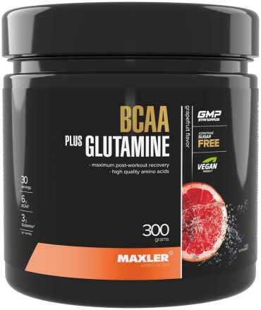 Maxler BCAA+Glutamine грейпфрут 300 г