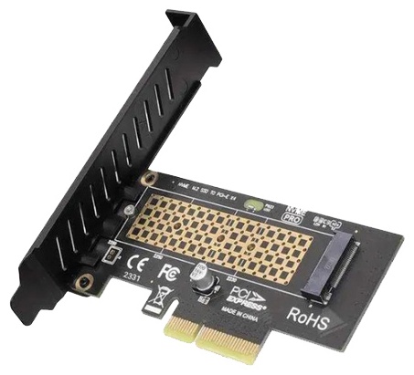 Купить Переходник PCI-E - M.2(NVMe) в Алматы – Магазин на Kaspi.kz