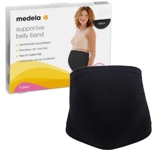 Medela 01 бандаж для беременных размер L черный