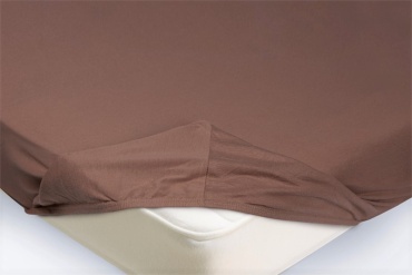 Простыня ECOTEX 160x200, трикотаж