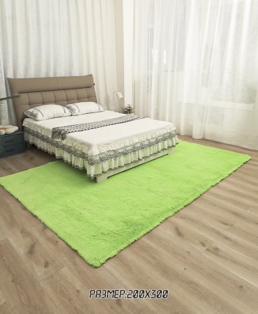 Ковер CROWNFUR HOME 200x300 см, длинный ворс, Китай
