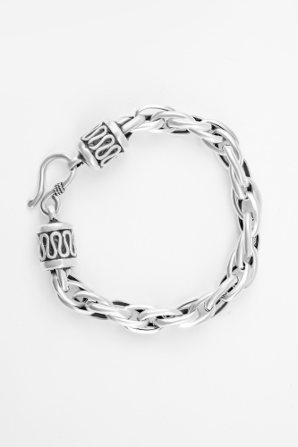 Sterling Silver B0003 длина 20.5 см, вес 20 г серебро, плетение кордовое