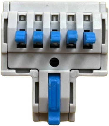 Клемма МАКСИМ KV231-415B от 0.5 до 6 кв.мм, 1 шт