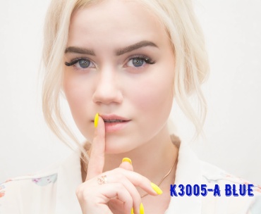Контактные линзы DOX K 3005A BLUE -6 кривизна 8.6 на год 2 шт