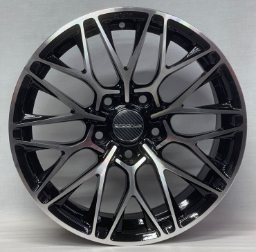 Wheels 5123 7x16/5x114.3 D73.1 ET35 4 диска черный, серебристый