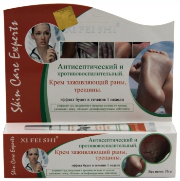 Xi Fei Shi Заживляющий раны и трещины крем 1 шт