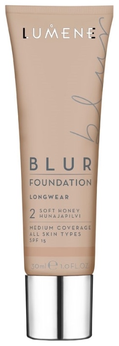 Lumene Blur тональный крем 2 Soft Honey 30 мл