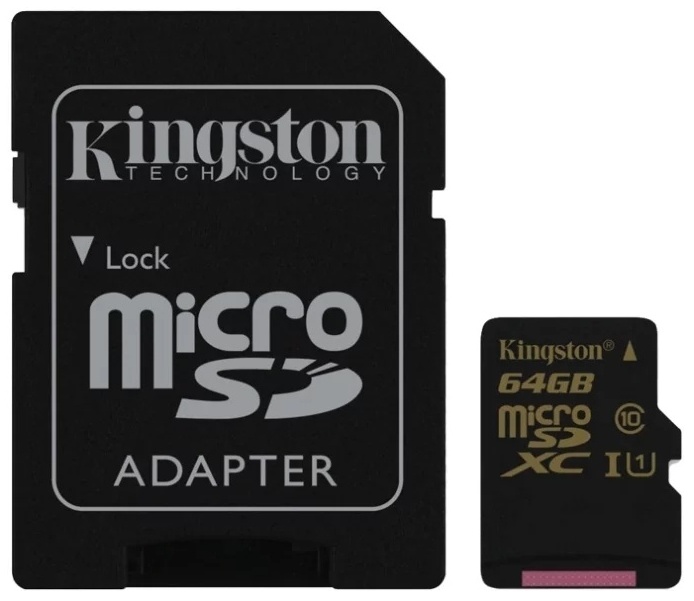 Карта памяти Kingston SDCA10 64GB