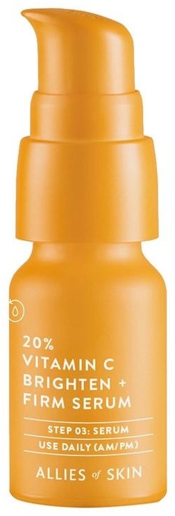 Allies of skin сыворотка 20% Vitamin C Brighten + Firm для лица 30 мл