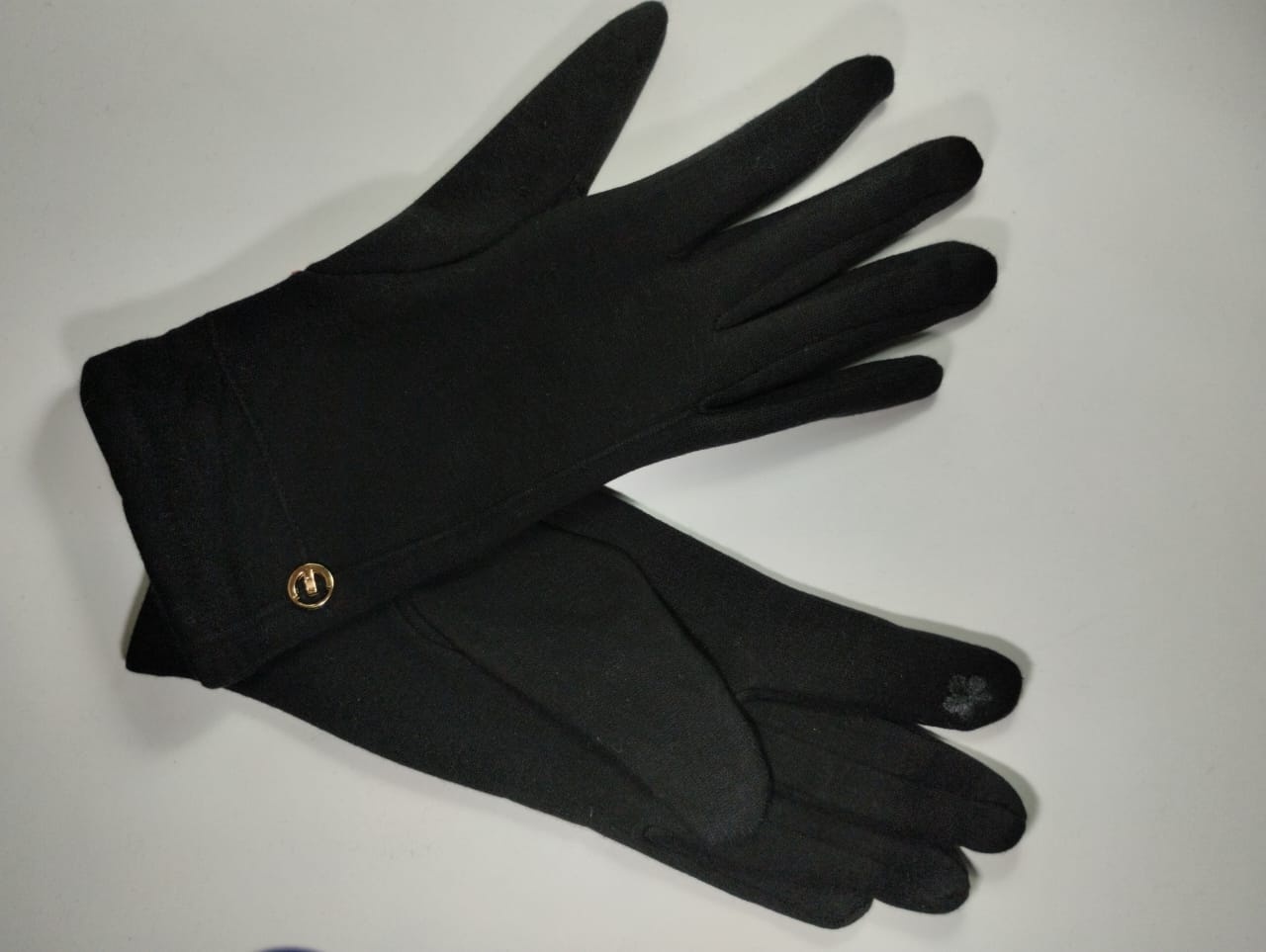 Перчатки ЛиНа Gloves размер 8 черный